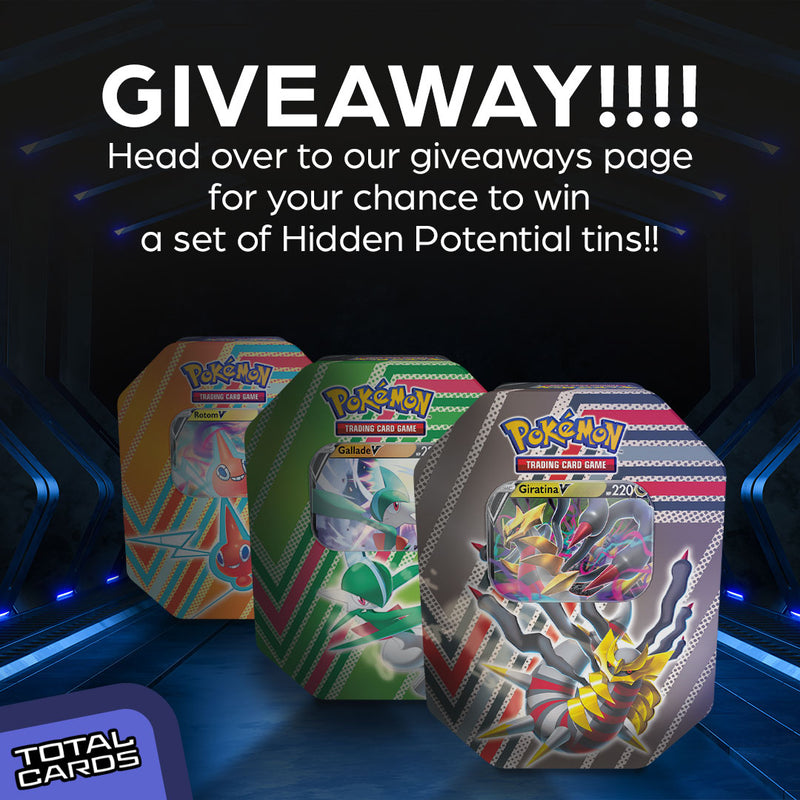 Pokemon - Hidden Potential Tins Giveaway!