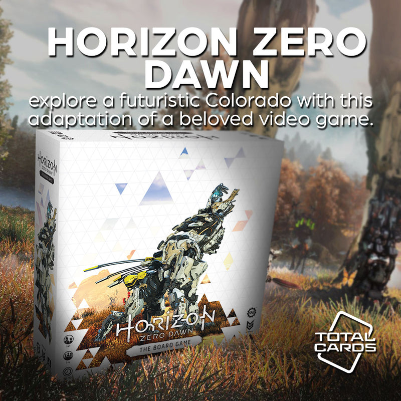 Bring a hit video game to the tabletop with Horizon Zero Dawn!