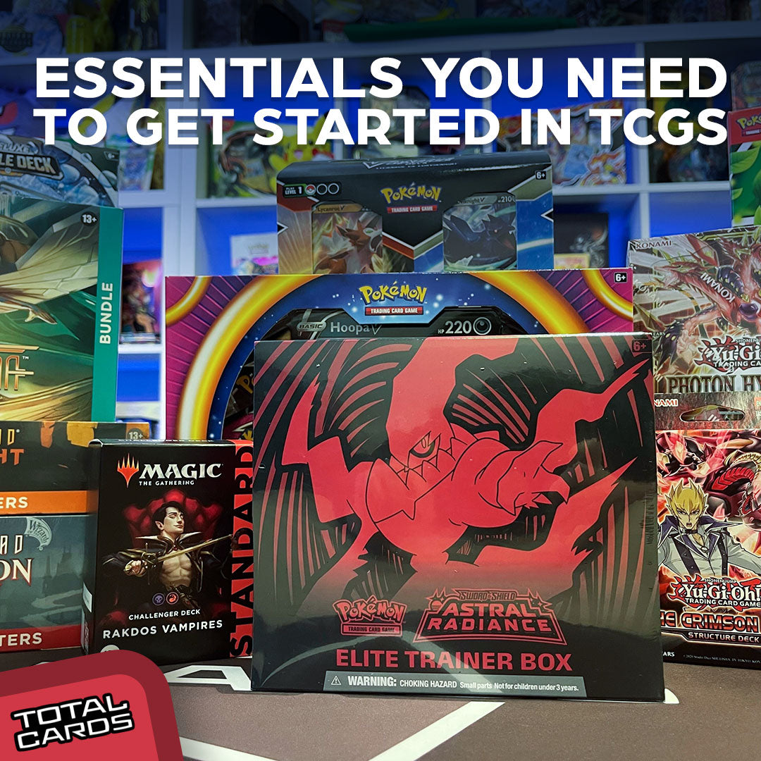 Essentials you need to get started in TCGs - Pokemon, Magic the Gathering and Yu-Gi-Oh!