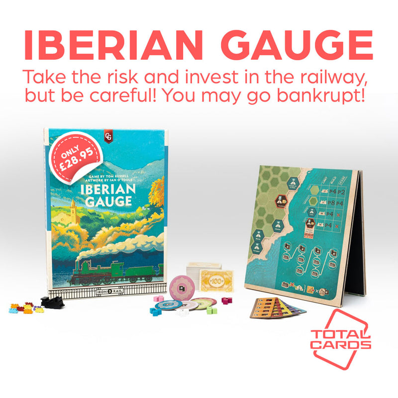 Expand your railway across the peninsula in Iberian Gauge!