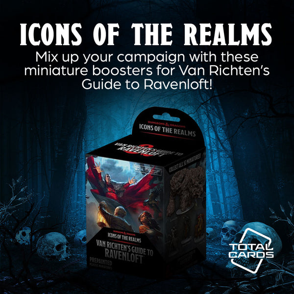 Step into the fog with Ravenloft miniatures!