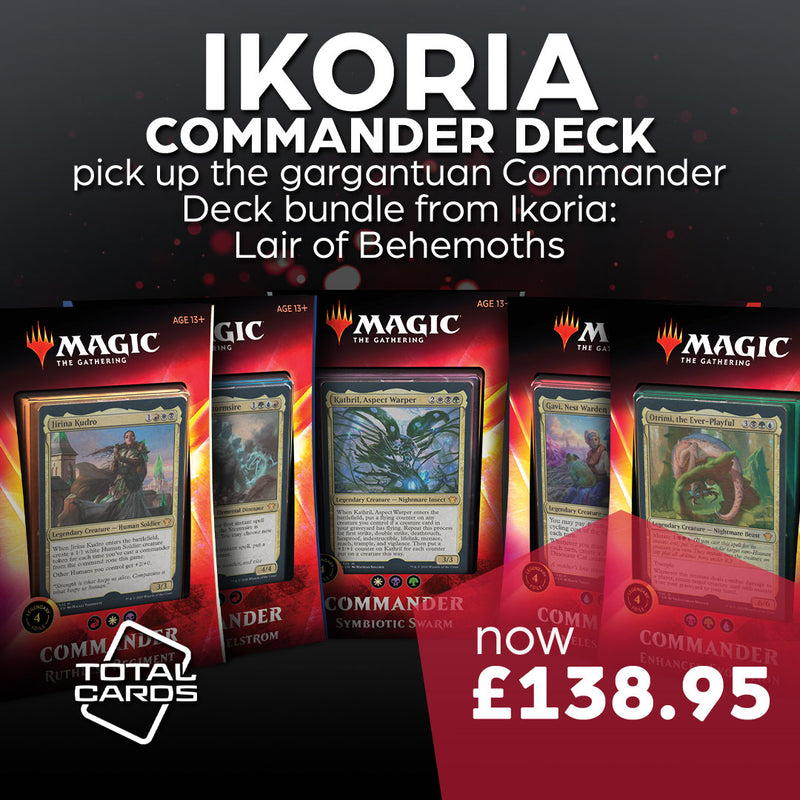 Embrace the Commander format with Ikoria, Lair of Behemoths!