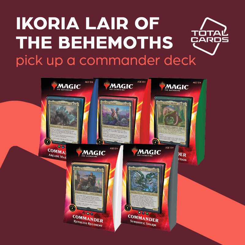 Ikoria Commander Decks Available