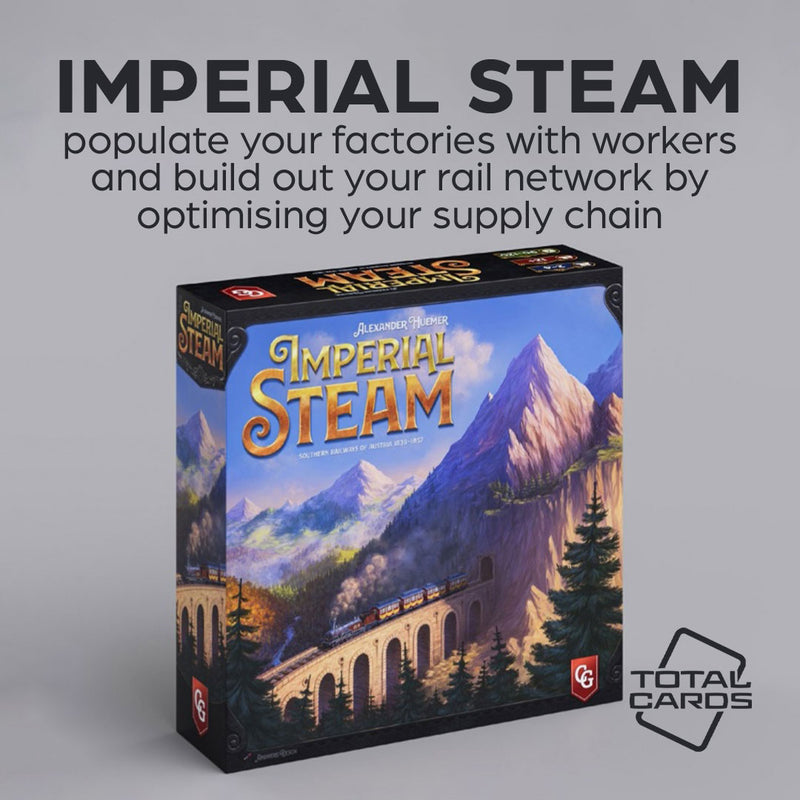 Build the railway in the awesome game of Imperial Steam!