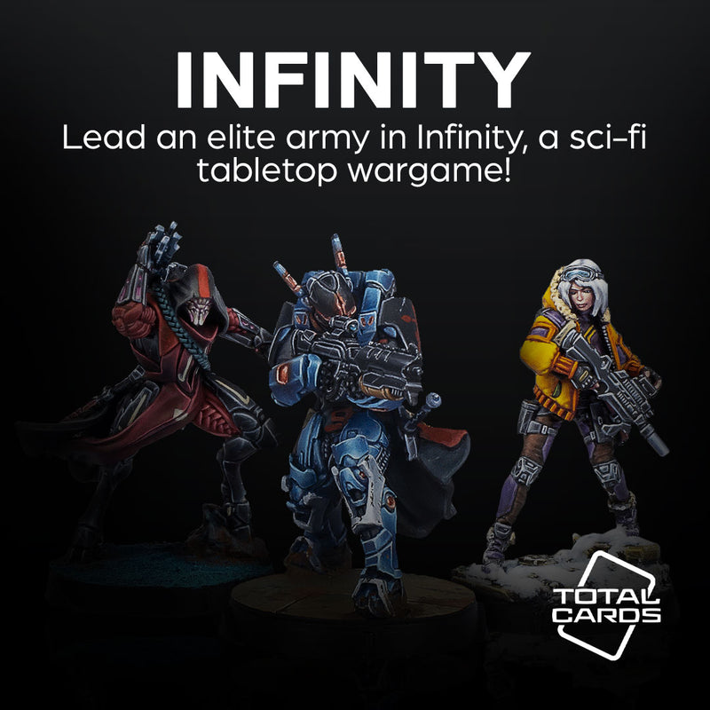Engage in an epic skirmish with Infinity!