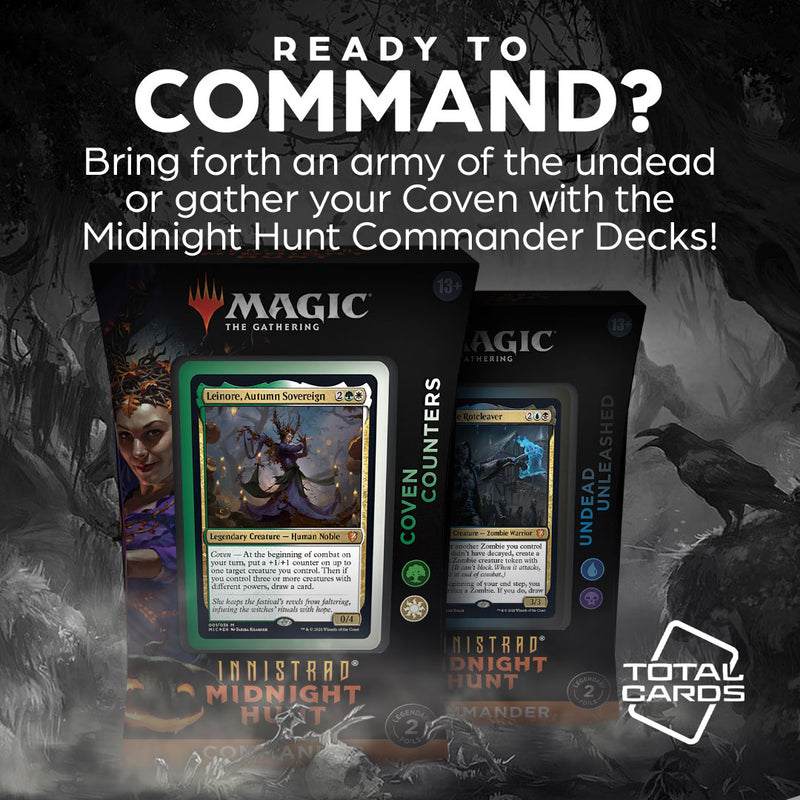 Midnight Hunt Commander Decks and Theme Boosters Revealed!