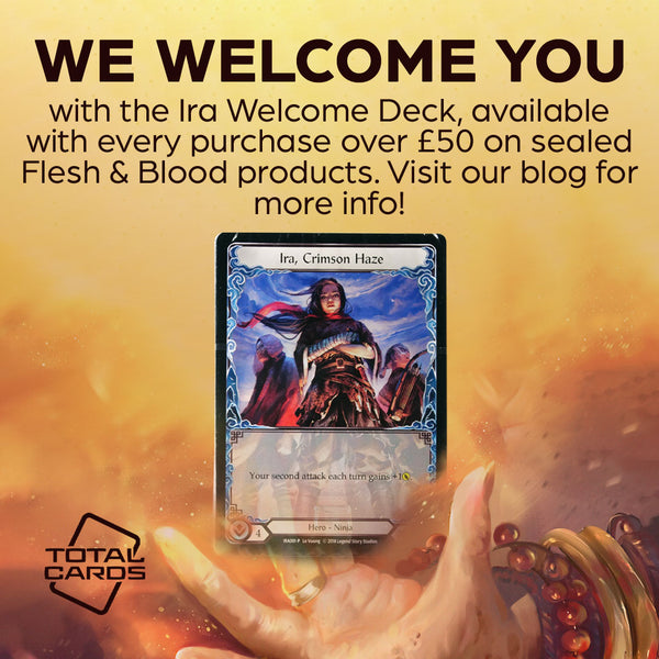 Dive into Flesh & Blood with an Ira, Crimson Haze Welcome Deck!