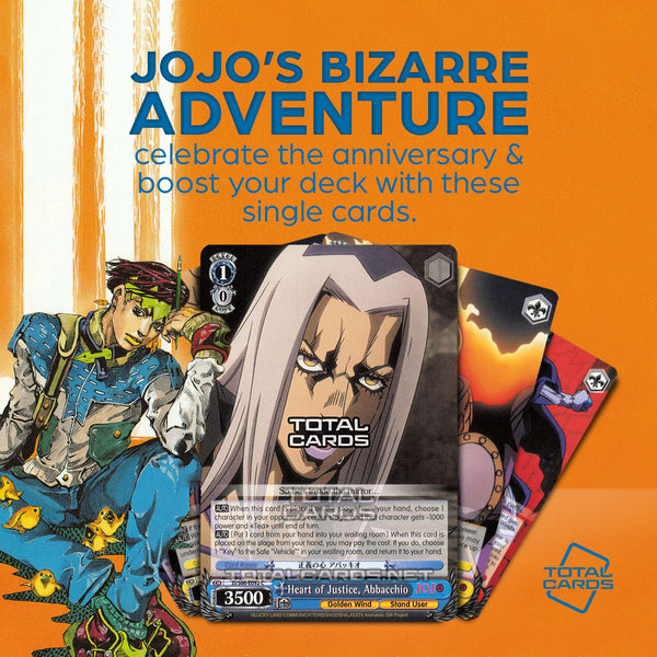 Jojo's Bizarre Adventure came to Weiss Schwarz one year ago today!