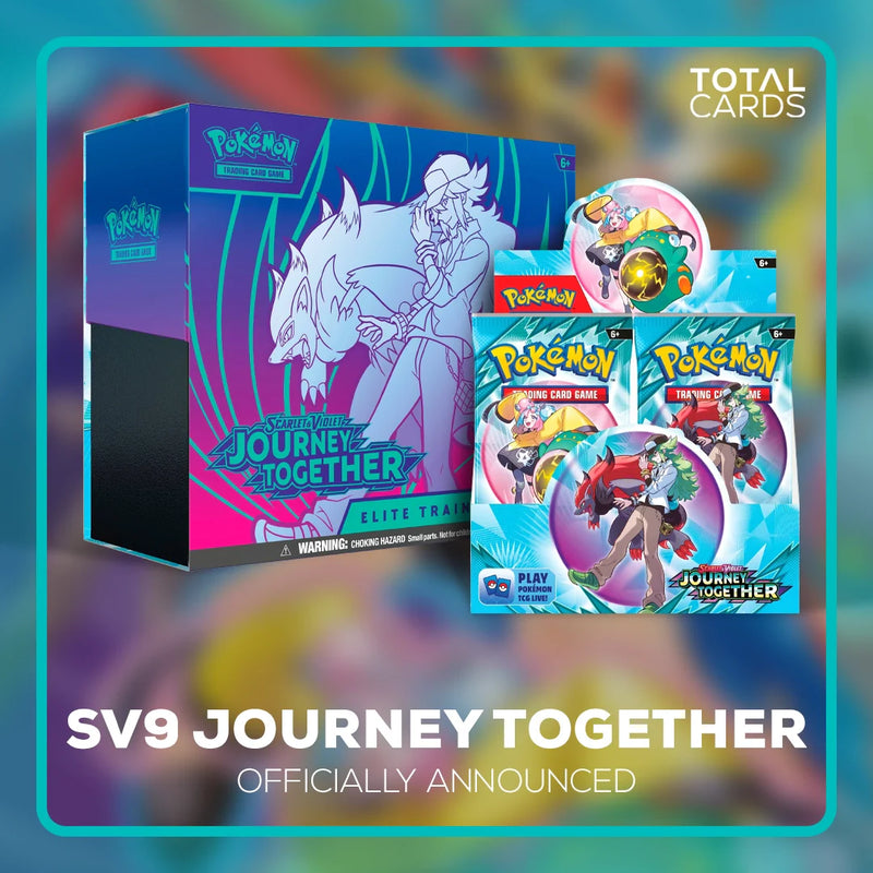 Pokemon SV9 Journey Together releasing in March 2025! (Spoilers, Card List & more!)