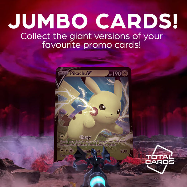 Big up your Pokemon collection with Oversized cards!