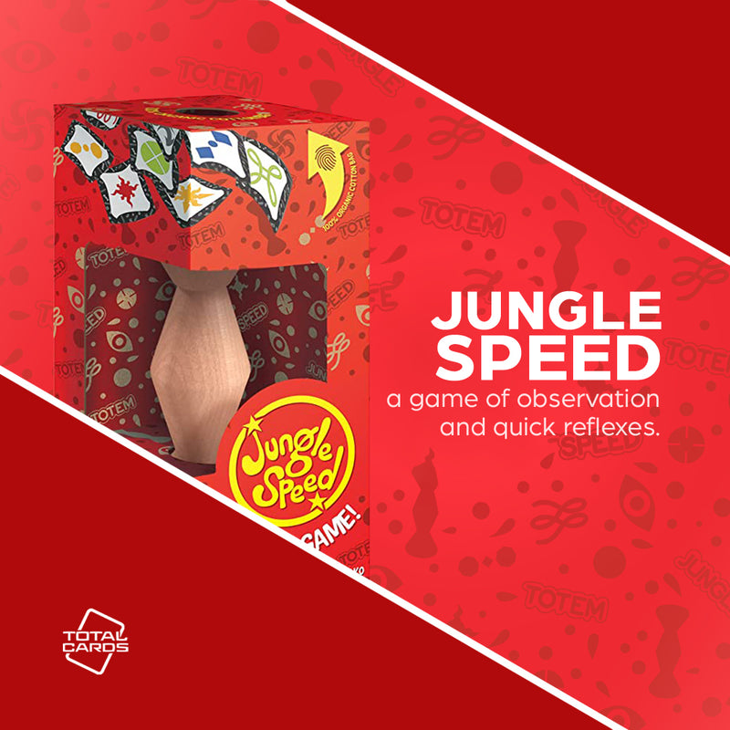 Keep your hand steady in Jungle Speed!