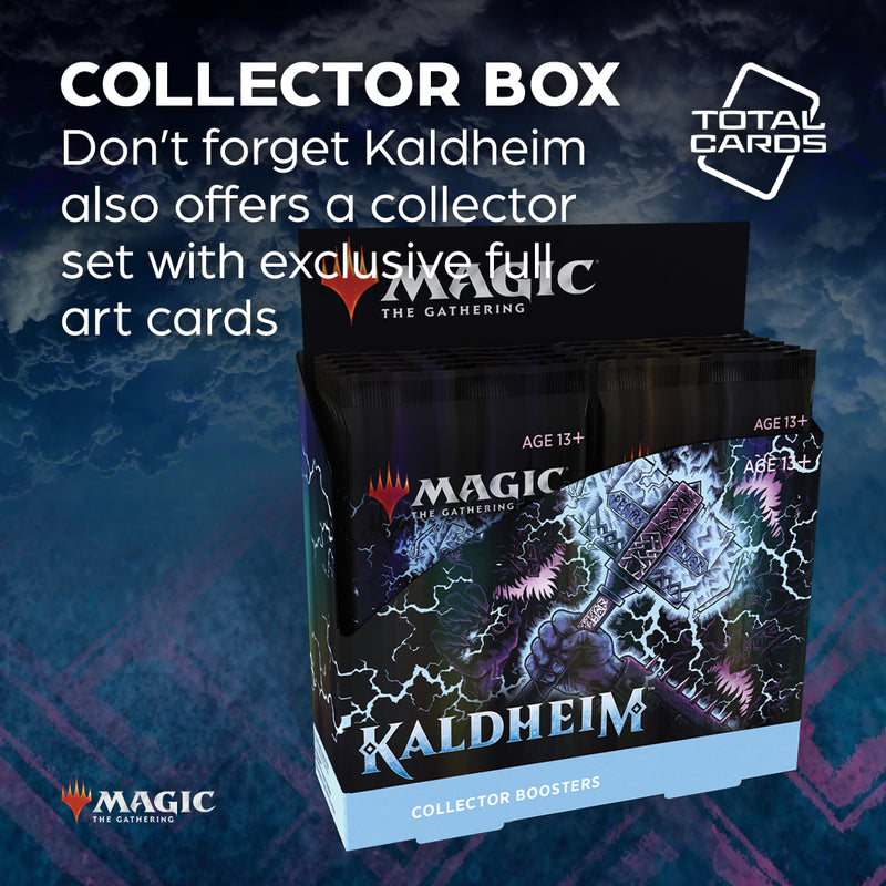 Discover rare Magic cards with Kaldheim Collector Boosters!