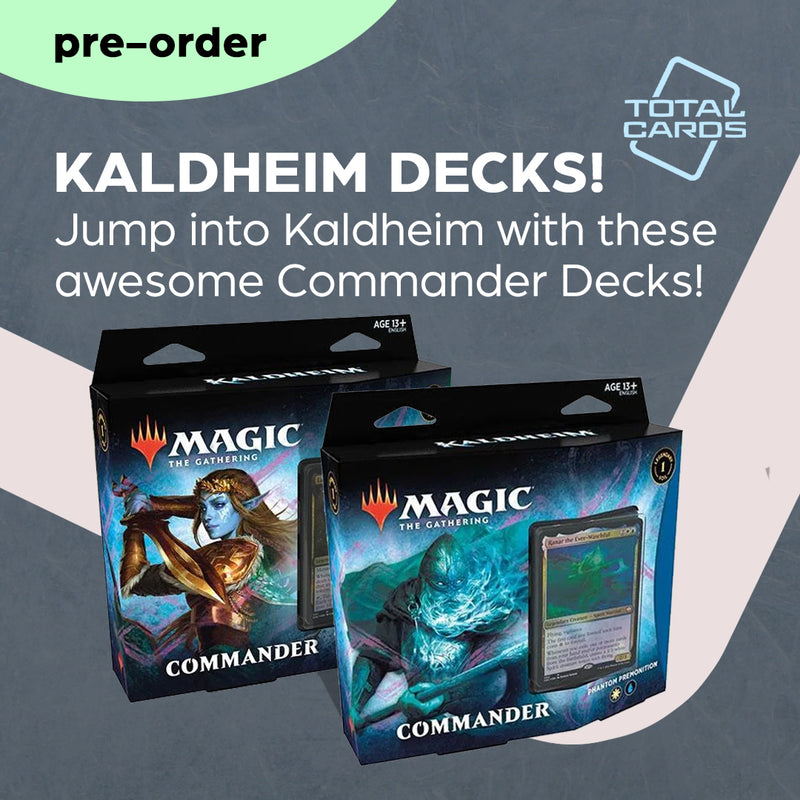 Jump into Kaldheim with these awesome Commander Decks!