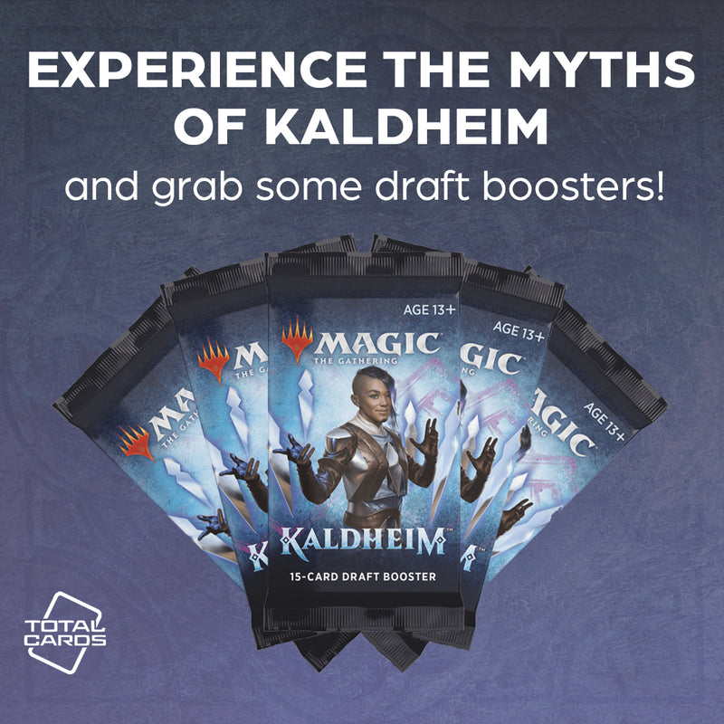 Set up a draft with boosters from Kaldheim