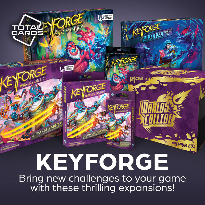 Experience a new card game with Keyforge!