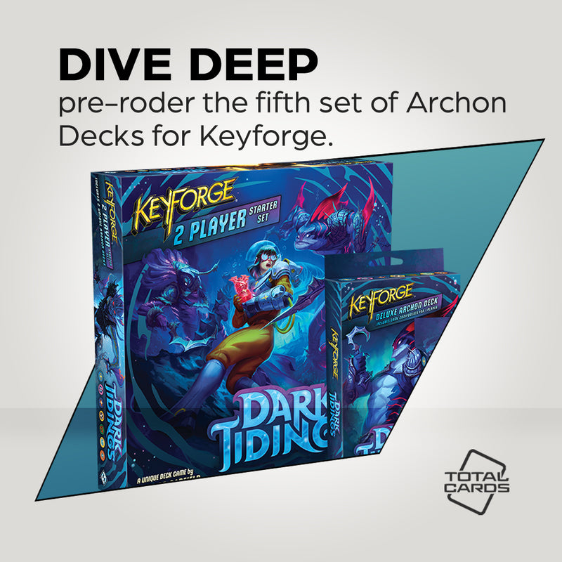 Dive into the world of Keyforge with Dark Tidings!