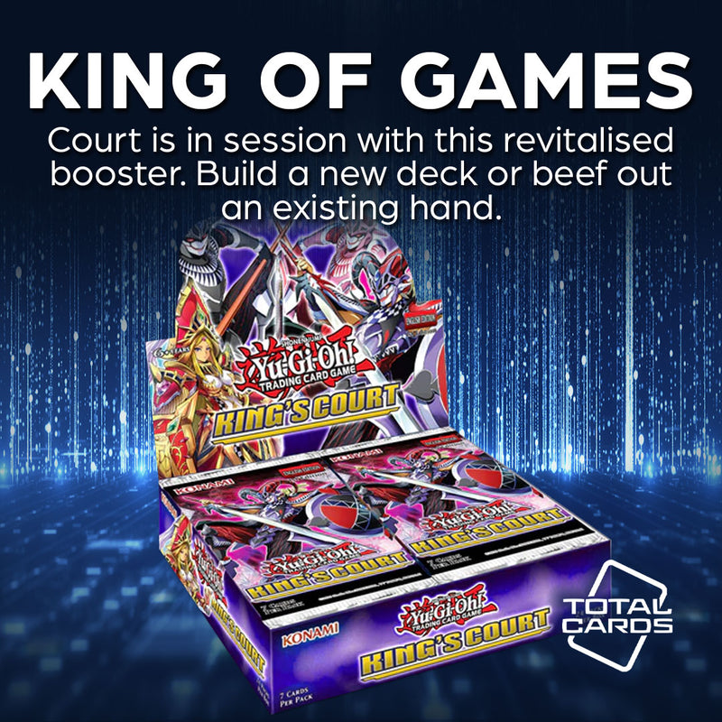 Power up your god cards with King's Court from Yu-Gi-Oh!