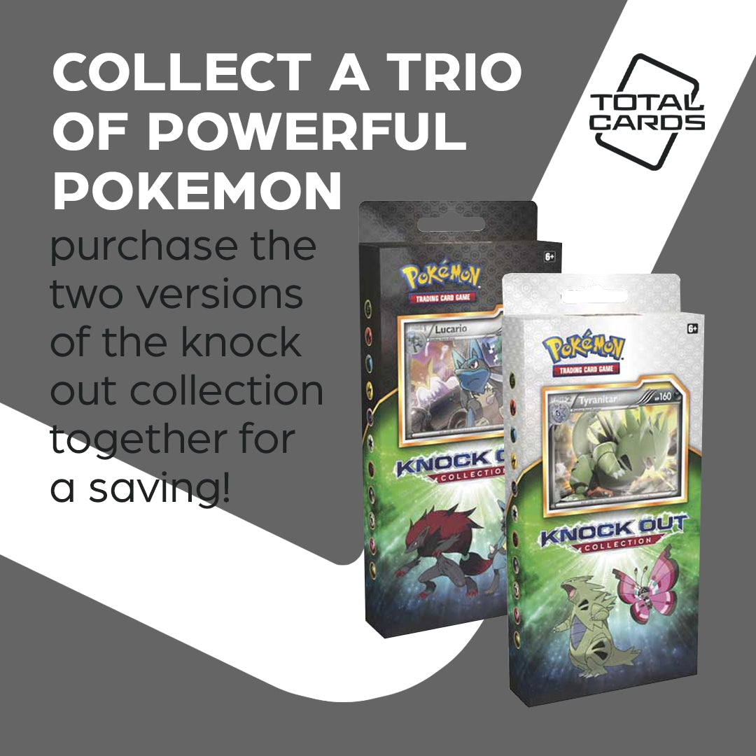 Collect powerful Pokemon with the Knock Out Collection!