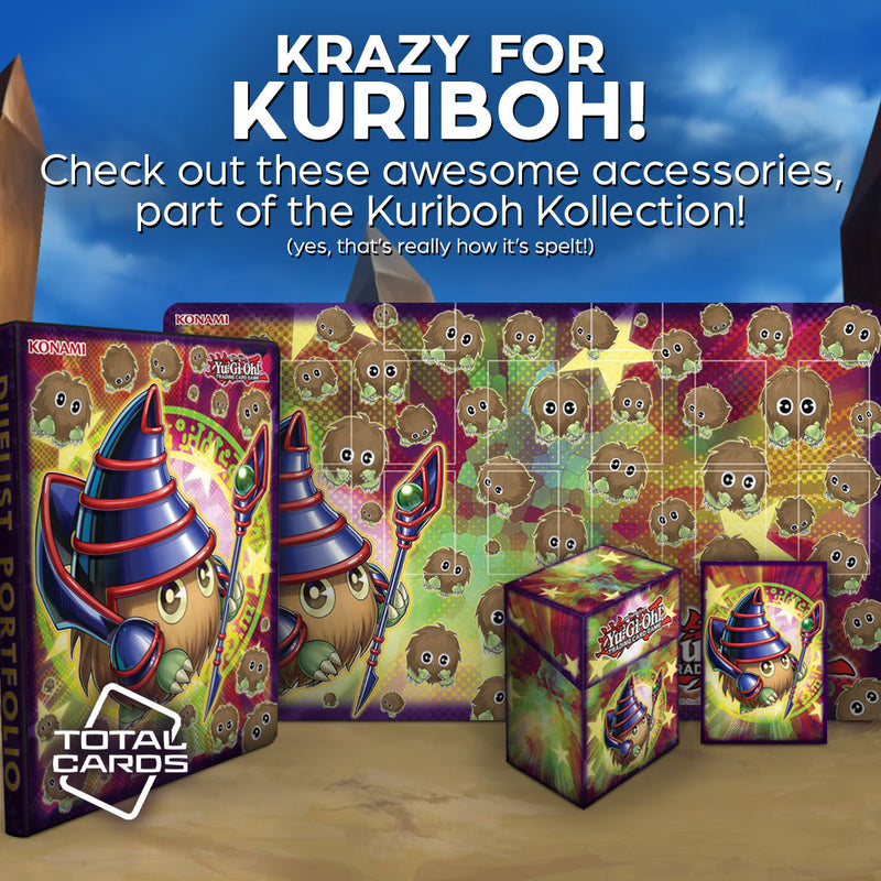 Pre-order Yu-Gi-Oh! Kuriboh accessories now!