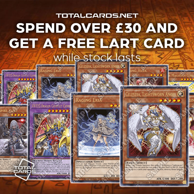 Yu-Gi-Oh! Lost Art Promotion! Spend over £30 and get a Free Lost Art Card