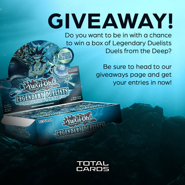 Yu-Gi-Oh! Duels from the Deep Booster Box Giveaway!