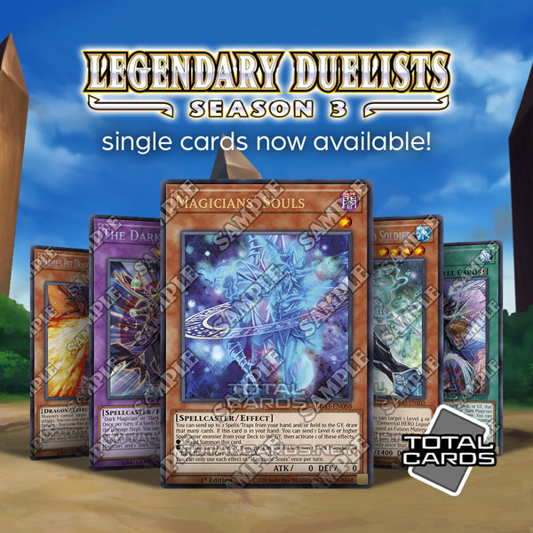 Legendary Duelists Season 3 single cards now available!