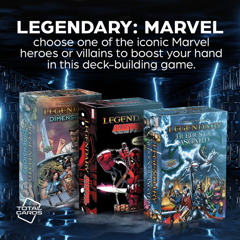 Engage in heroic deckbuilding with Legendary - Marvel!