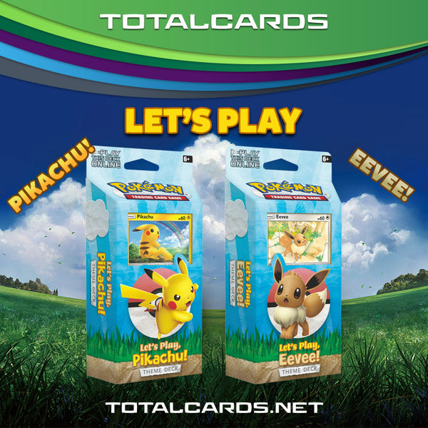 New Pokemon: Let's Play Pikachu & Let's Play Eevee Theme Decks!