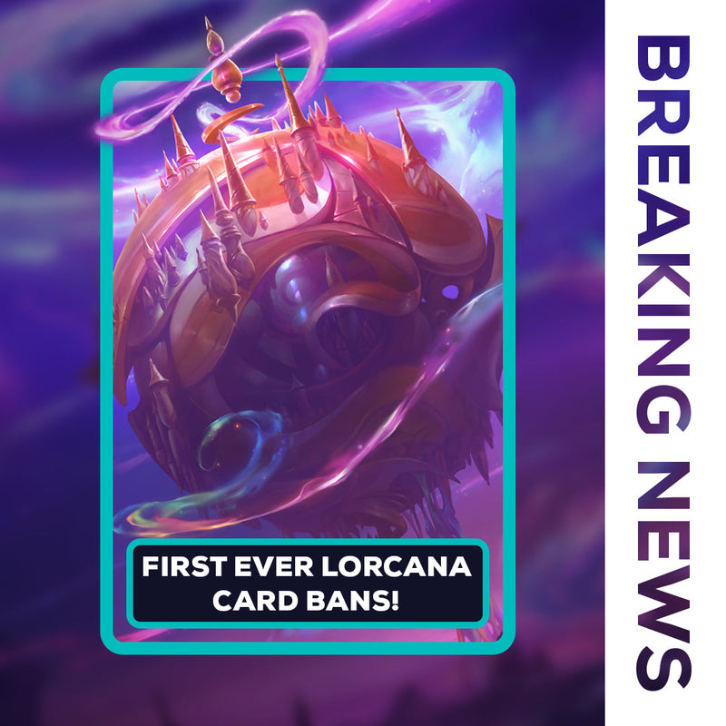 First ever Disney Lorcana card bans come into effect! First ever Disney Lorcana card bans come into effect!