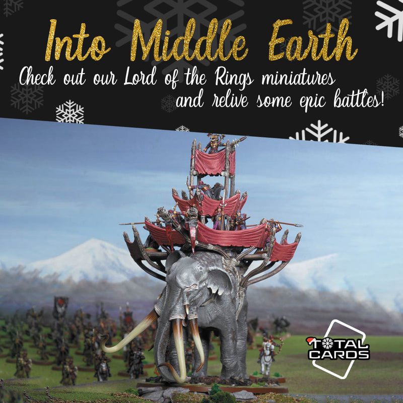 Head to battle with the LOTR miniatures game!