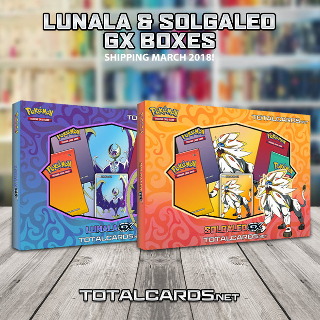 New Solgaleo & Lunala GX Boxes Revealed!