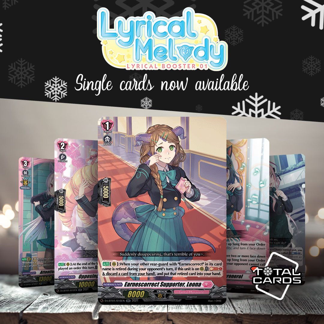Lyrical Melody single cards now available!