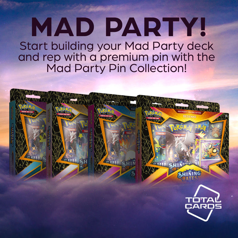 Beat down your opponents with the Mad Party Pin Collections!