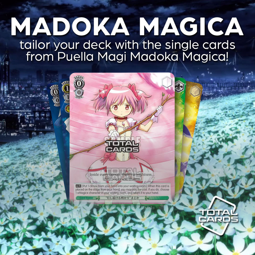 Single Cards available for Puella Magi Madoka Magica!
