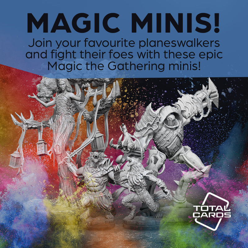 Head to the planes of MTG with these epic minis!