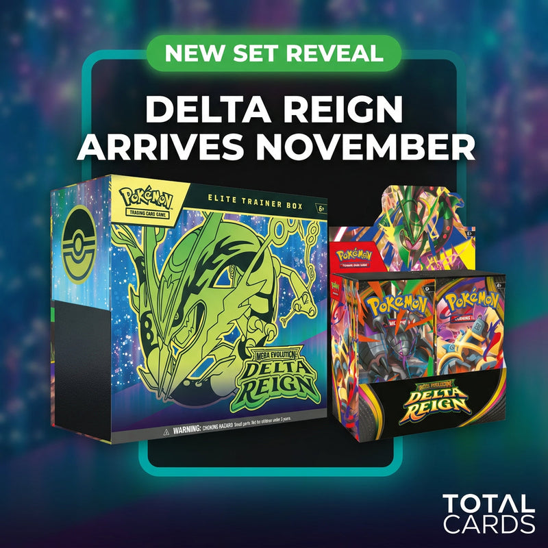 "Delta Reign" TCG Set Officially Revealed for November, Full Product Lineup