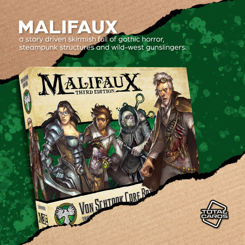Enter the strange world of Malifaux!