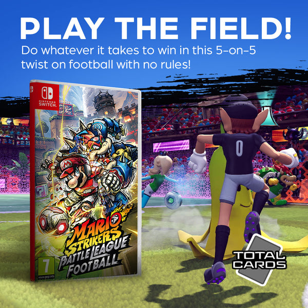 Score a hatrick with Mario Strikers Battle Football League!