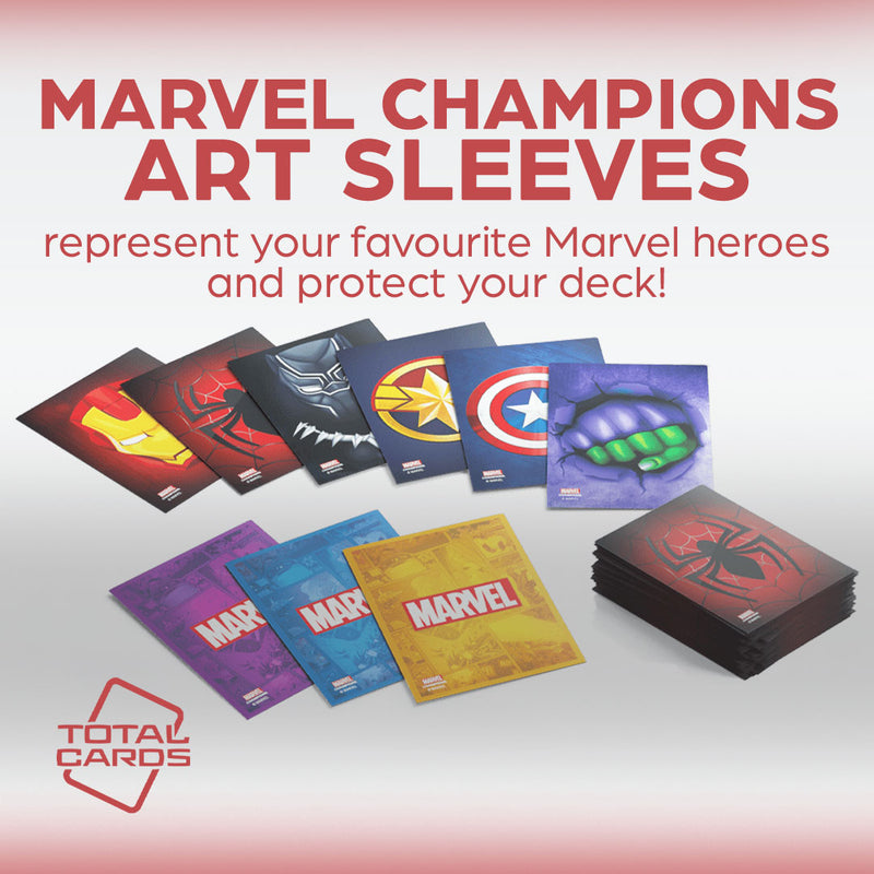 Protect your cards with these awesome sleeves for Marvel Champions!