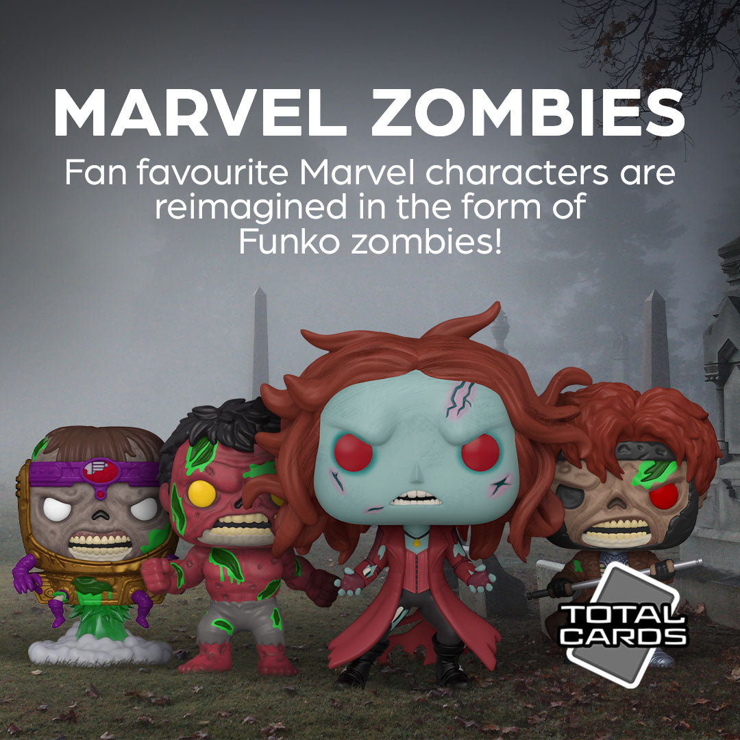 Unleash the savagery of Marvel Zombies with these Funko Pops!