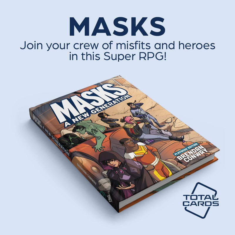 Step into a comic-book with the Masks RPG!