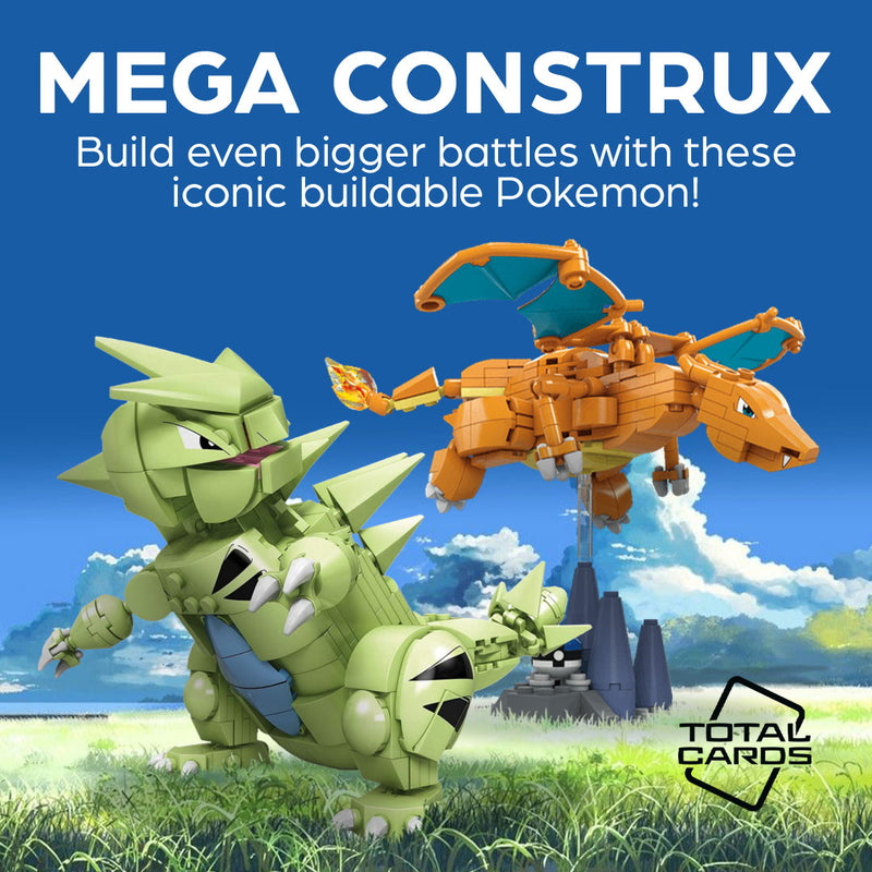 Build a Pokemon world with Mega Construx figures!