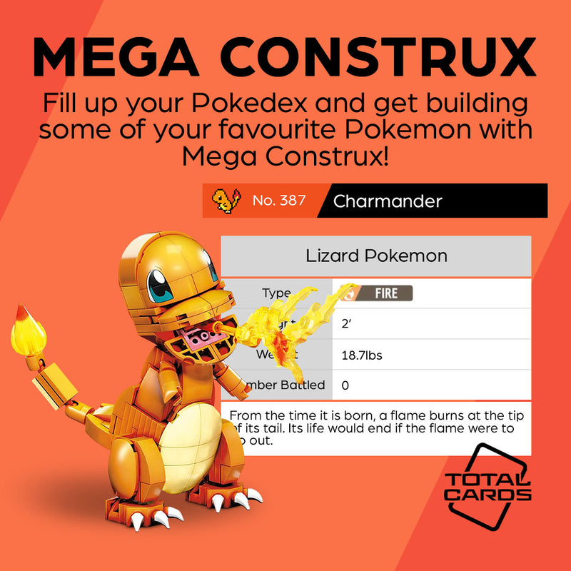 Build epic battles with these Pokemon Mega Construx figures!