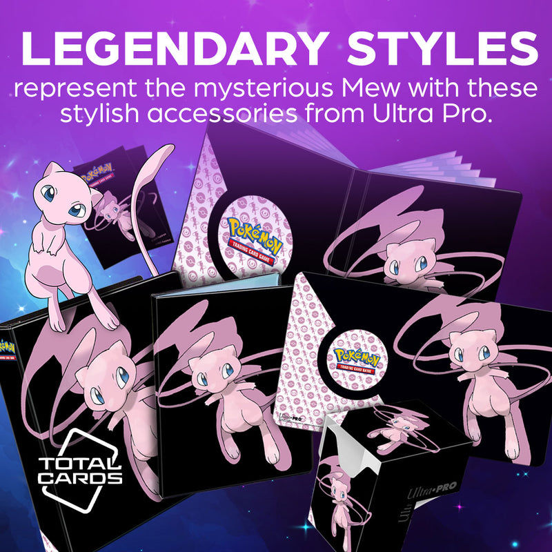 Grab some awesome Mew accessories from Ultra Pro!