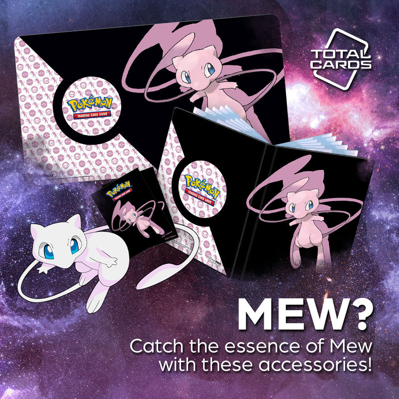 Pre-order some epic Mew Ultra Pro Accessories!