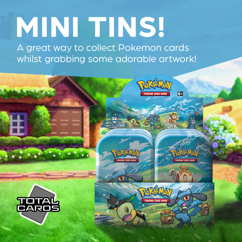 Grab something special with Pokemon Mini Tins!