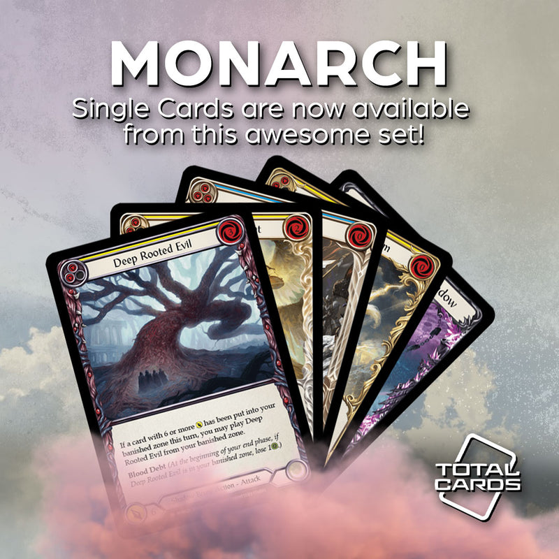 Monarch Single Cards Now Available!