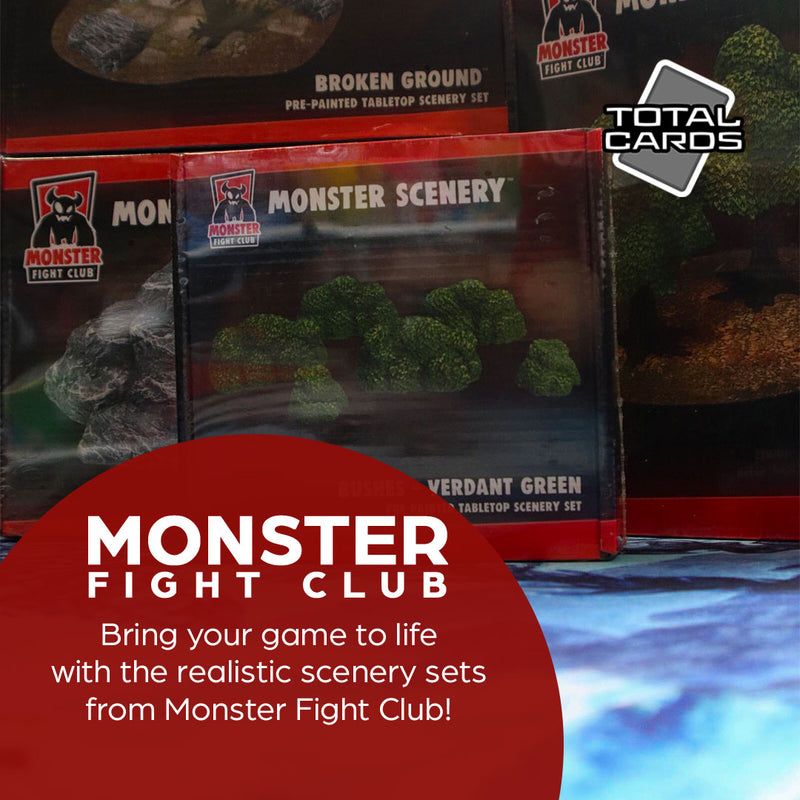 Elevate your miniatures with Monster Fight Club Scenery!