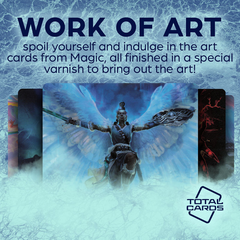 Boost your collection with the art series cards from Magic the Gathering!