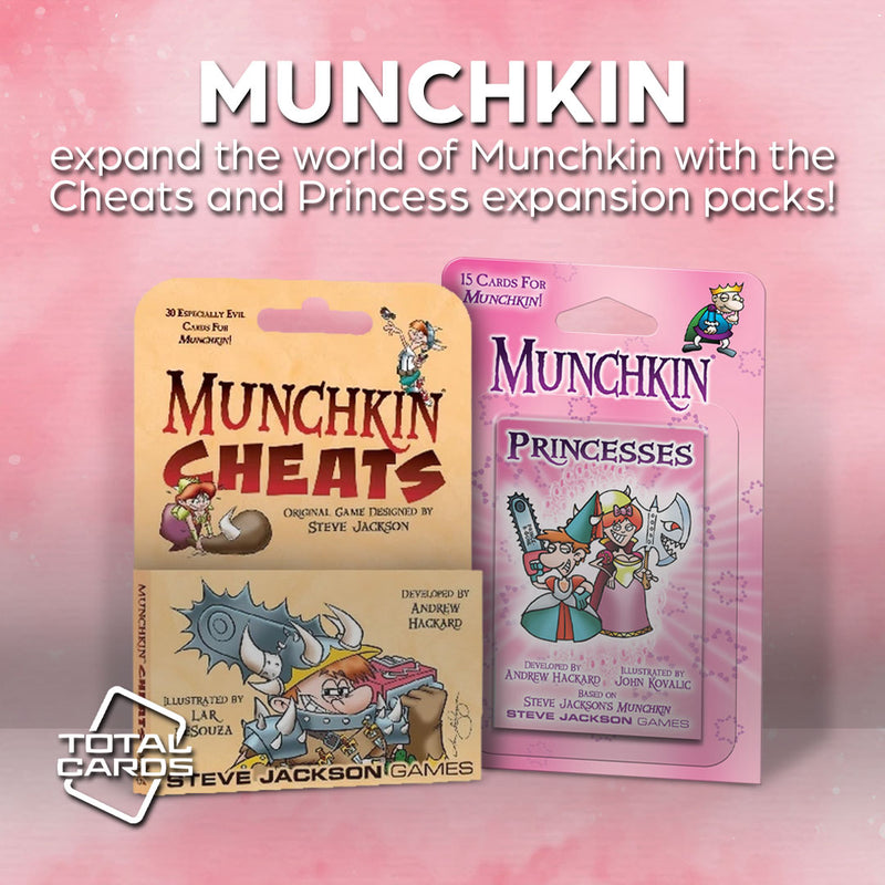 Grab these two fun expansions for Munchkin!